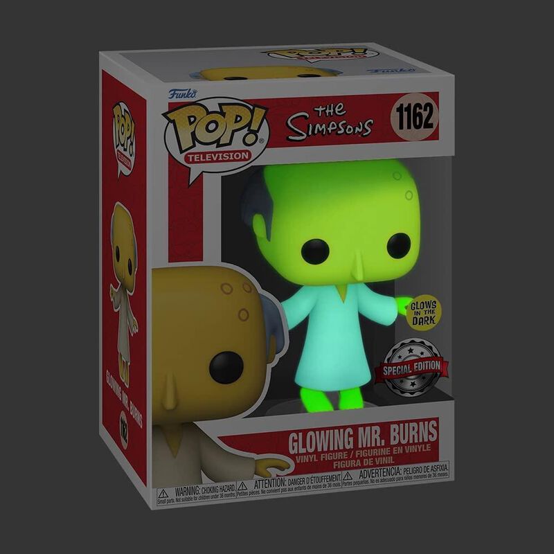 Pop! Animation: The Simpsons: Glowing Mr. Burns... image number null