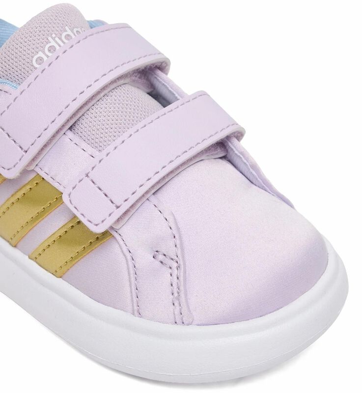 Tenis Adidas Grand Court Elsa I Para Ni&ntilde;as Pequ... image number null