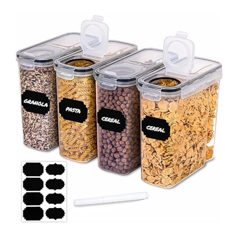 Juego de 8 Recipientes Herm&eacute;ticos Bluelander image number null