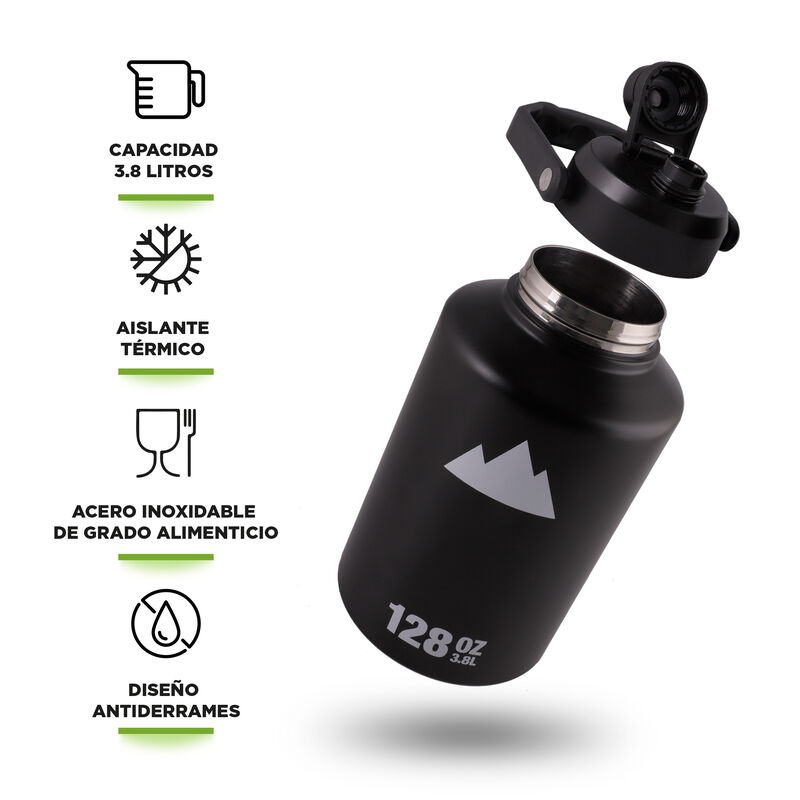 Termo 3.78 L de Acero Inoxidable Hikeo image number null
