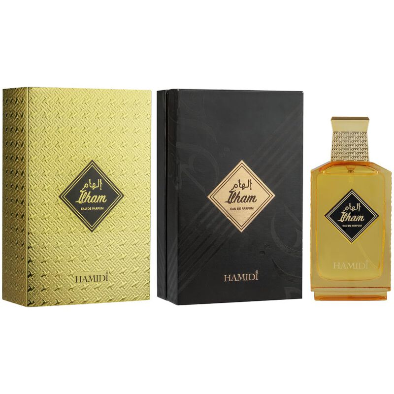 Perfume Hamidi Ilham Gold Eau De Parfum, 100 Ml... image number null