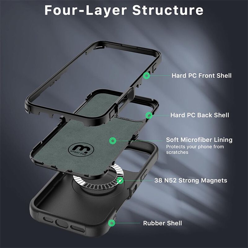 Funda Mybat Maverick Mag Clip Para Iphone 16 Pr... image number null