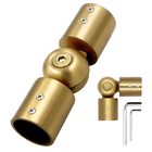 Conector De Esquina Para Barra De Cortina De Ventana Listenjiale Gold