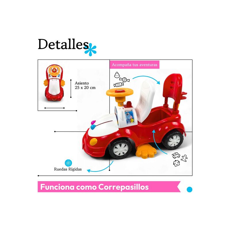 Montable Correpasillos Infantil 4 En 1 The Baby... image number null