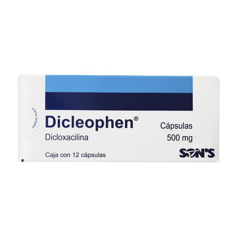 Dicleophen 500 Mg 12 Capsulas image number null