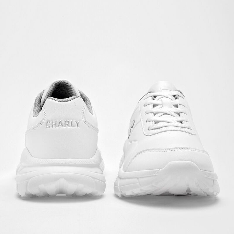 Charly Tenis urbano para hombre. Blanco, walkin... image number null