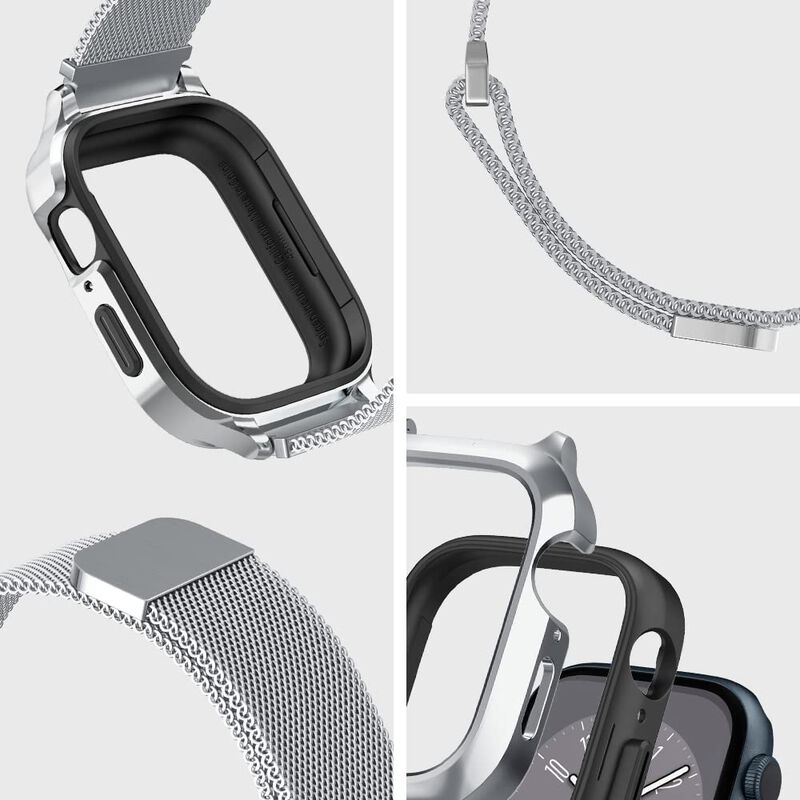 Correa de reloj Spigen Metal Fit Pro con caja d... image number null