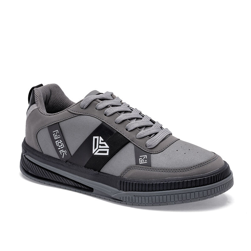 Clasben Tenis urbano para hombre gris negro image number null