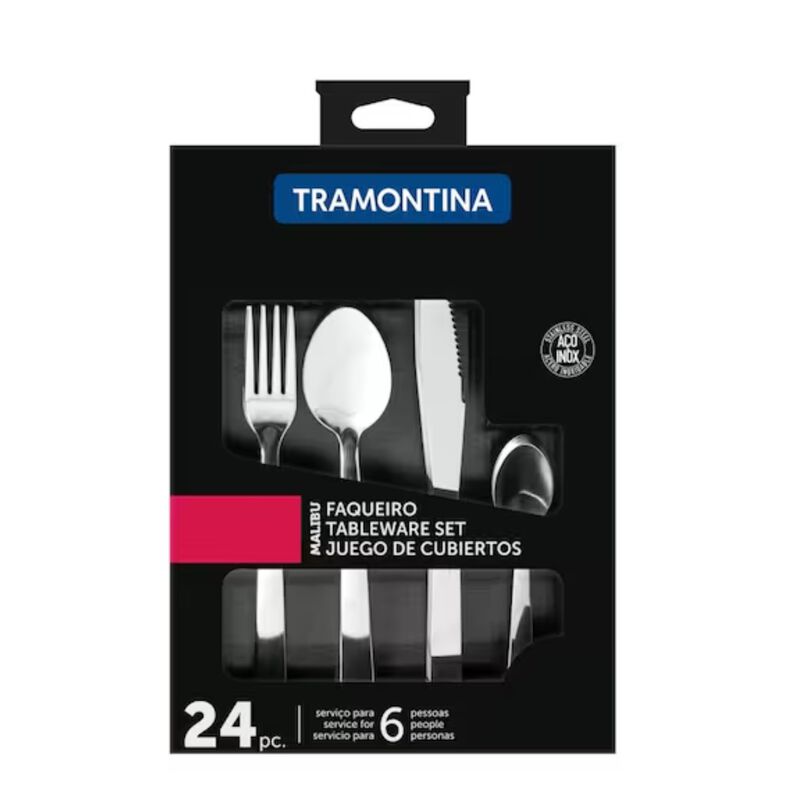Juego De Cubiertos Tramontina Malibu 23799/022 ... image number null