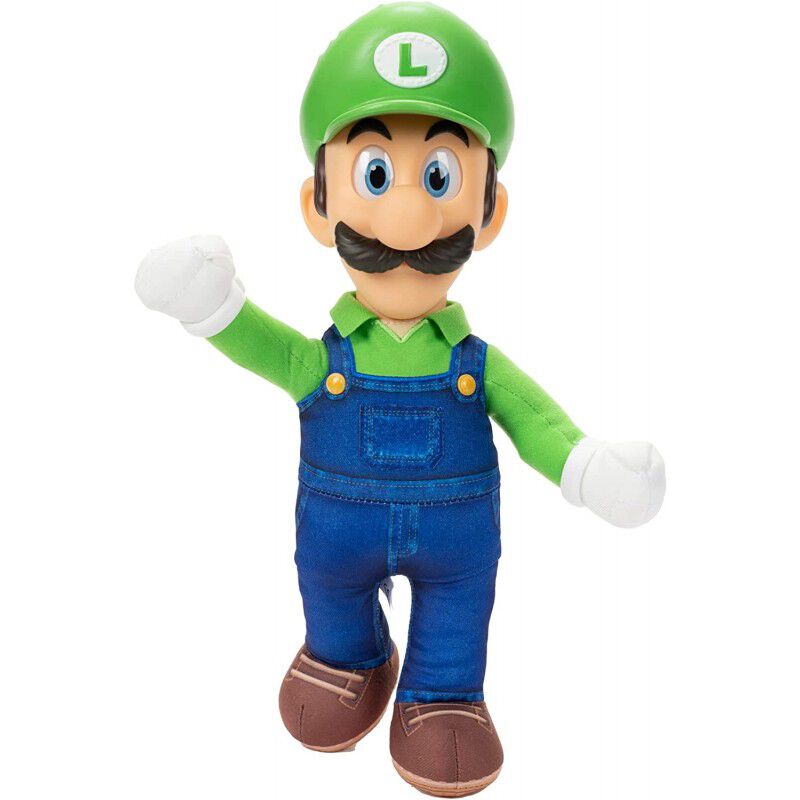 Peluche Luigi Super Mario Bros La Pel&iacute;cula Arti... image number null