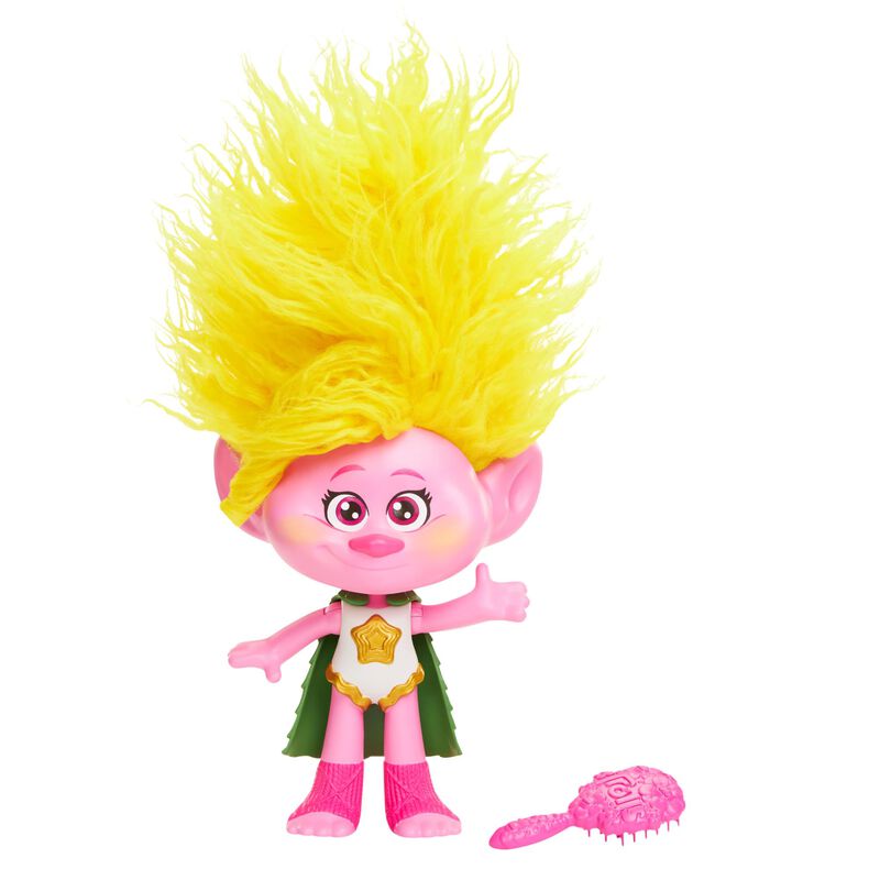 Mu&ntilde;eca Mattel Dreamworks Trolls Rainbow Hairtun... image number null