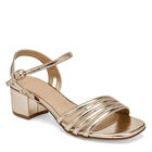 First Avenue Zapatillas de fiesta para mujer dorado