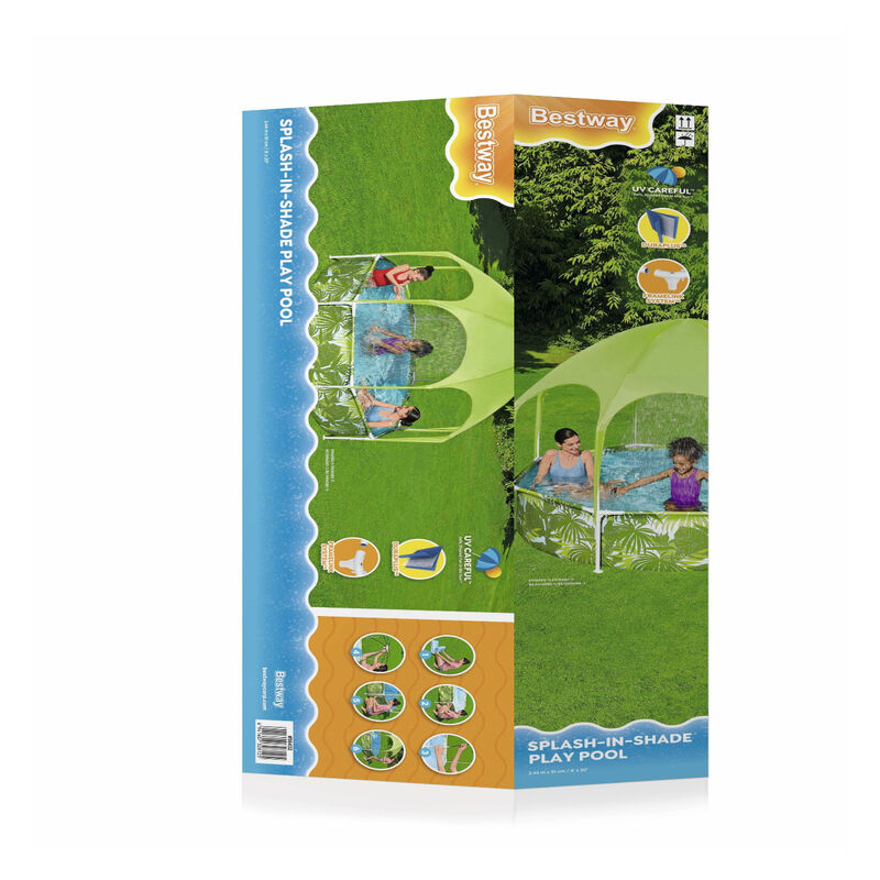 Alberca Piscina Estructural 1688 Lts 2.44 m Di&aacute;... image number null