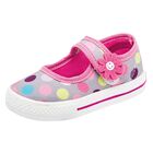 Esmeralda Zapato para niña gris multicolor