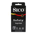 Preservativos Sico Safety Feel - 3 Condones