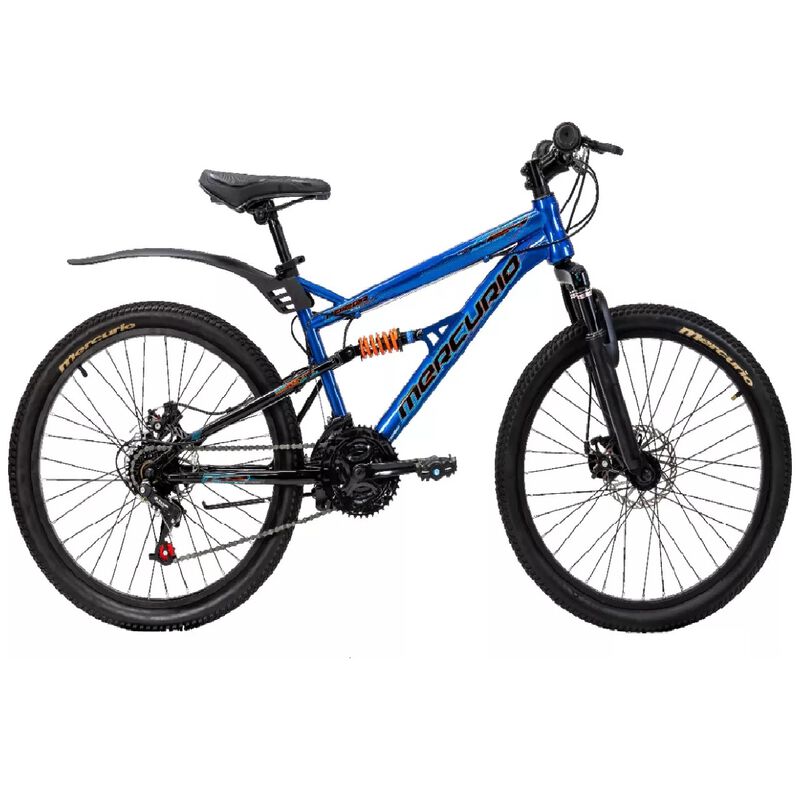BICICLETA MERCURIO DS KAIZER R24 AZUL 21 VEL 20... image number null