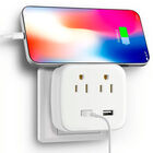 Multicontacto Fratech Con 2 Puertos USB y 2 Enchufes Modelo L03