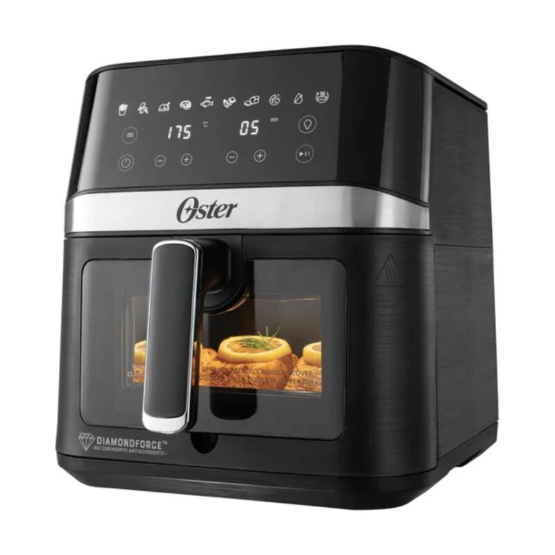 Freidora De Aire Digital Oster Diamondforce 6 L... image number null
