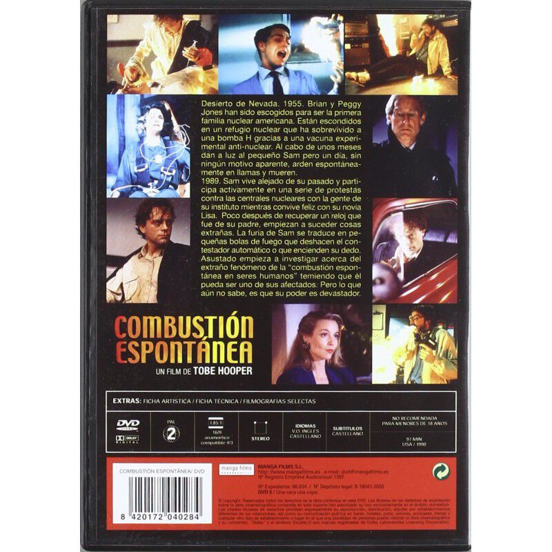 Combustion Espontanea [dvd] image number null