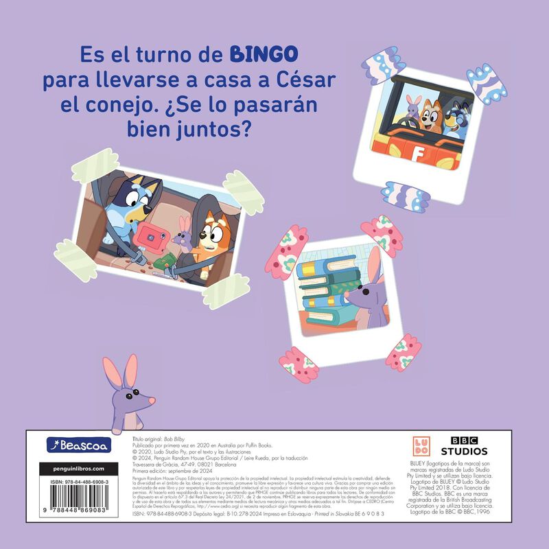 Bluey. Un Cuento 10 - Bluey. C&eacute;sar El Conejo, D... image number null