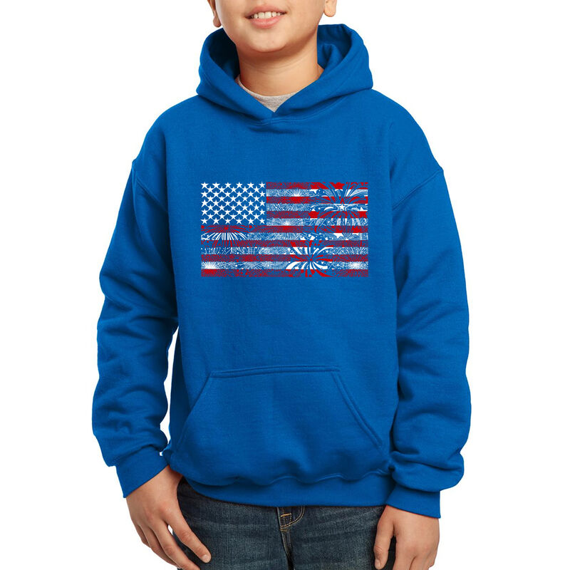 Sudadera Con Capucha Word Art Para Ni&ntilde;o - Bande... image number null