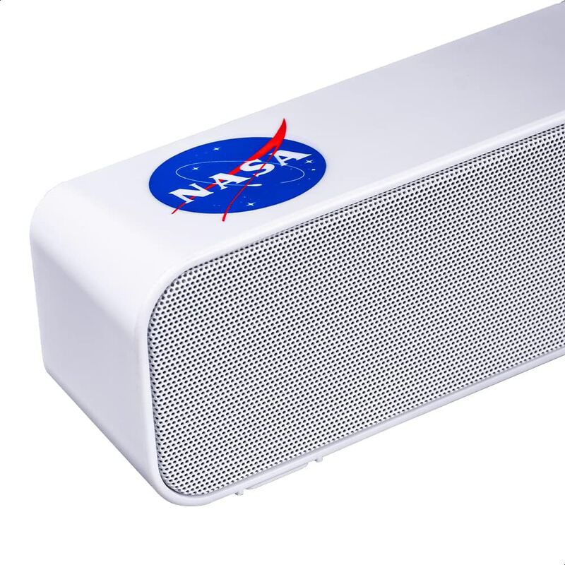 TechZone Barra de Sonido NASA Logo Retro Bocina... image number null