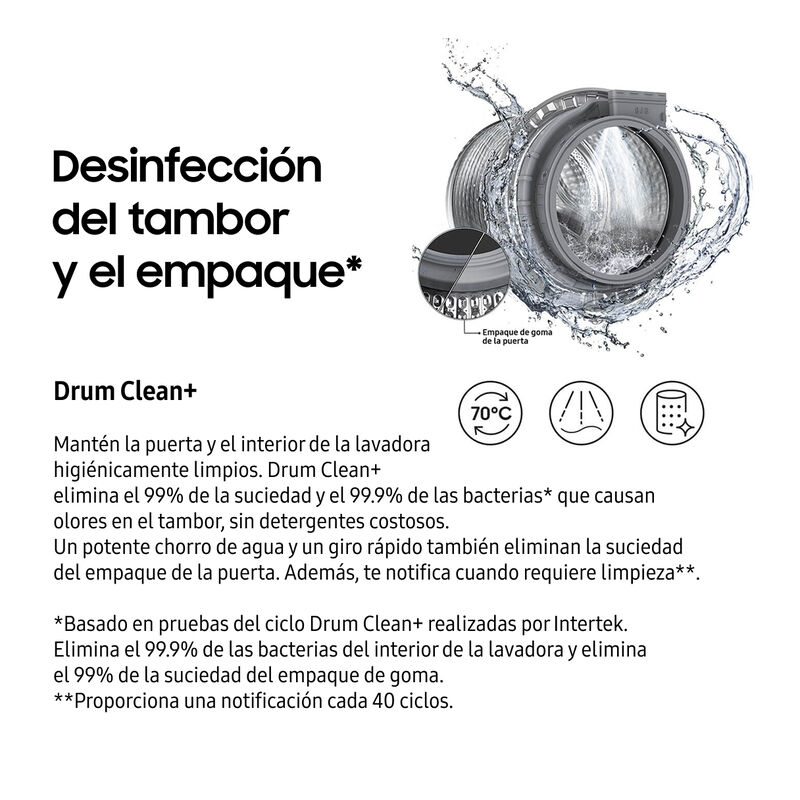 Lavasecadora Samsung 20Kg Frontal Lavasecadora ... image number null