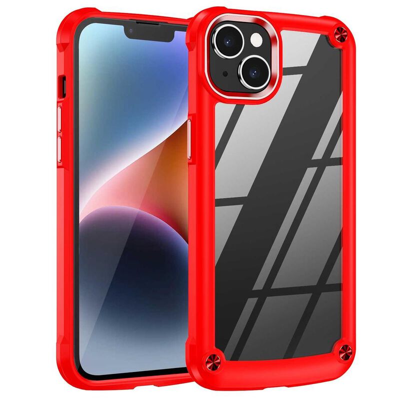 Funda TEKKU Shock Hardshell para iPhone 15 Roja... image number null