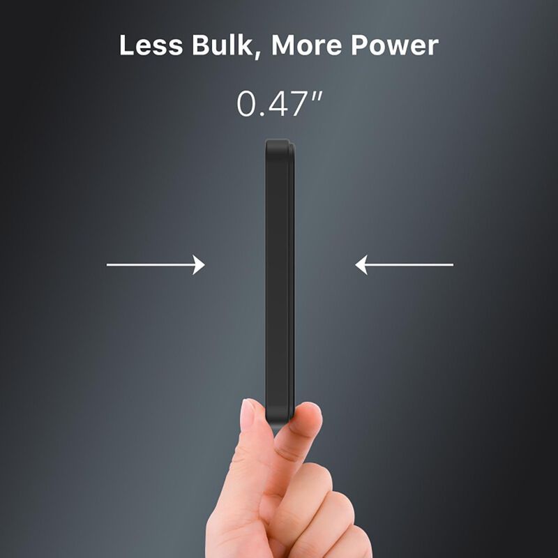 Bater&iacute;a MYBAT Powerbank Mag 5000mAH Brillos Rhi... image number null