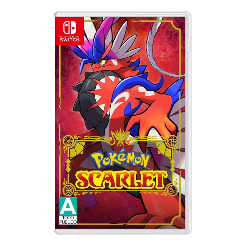 Nintendo Switch Juego Pokemon Scarlet image number null