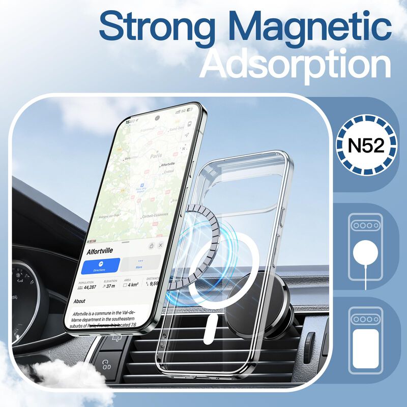 Funda Magn&eacute;tica Transparente para Google Pixel ... image number null