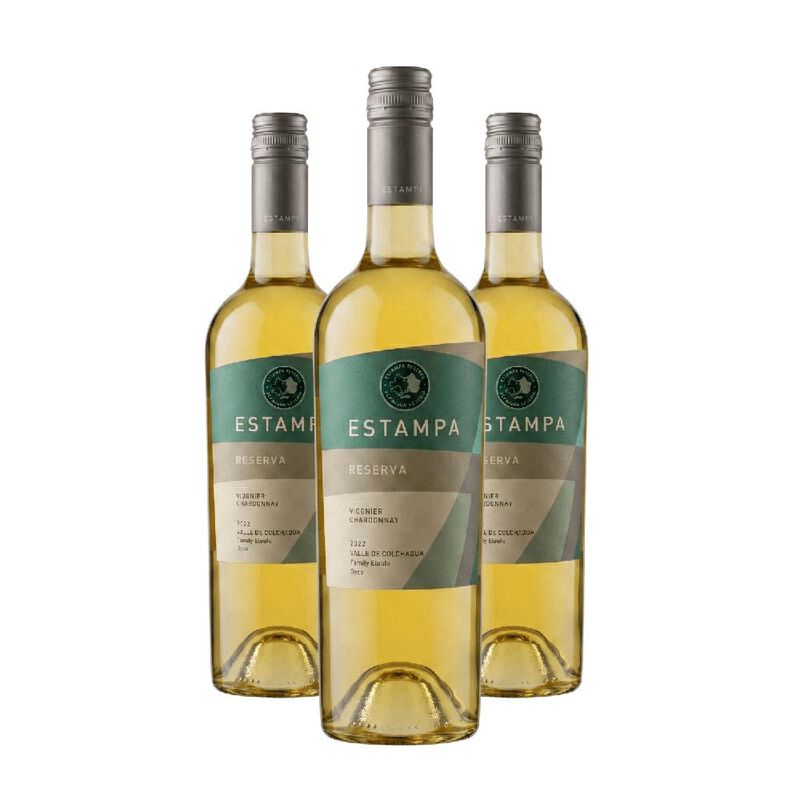 Vino Blanco Vi&ntilde;a Estampa Reserva Viognier Chard... image number null