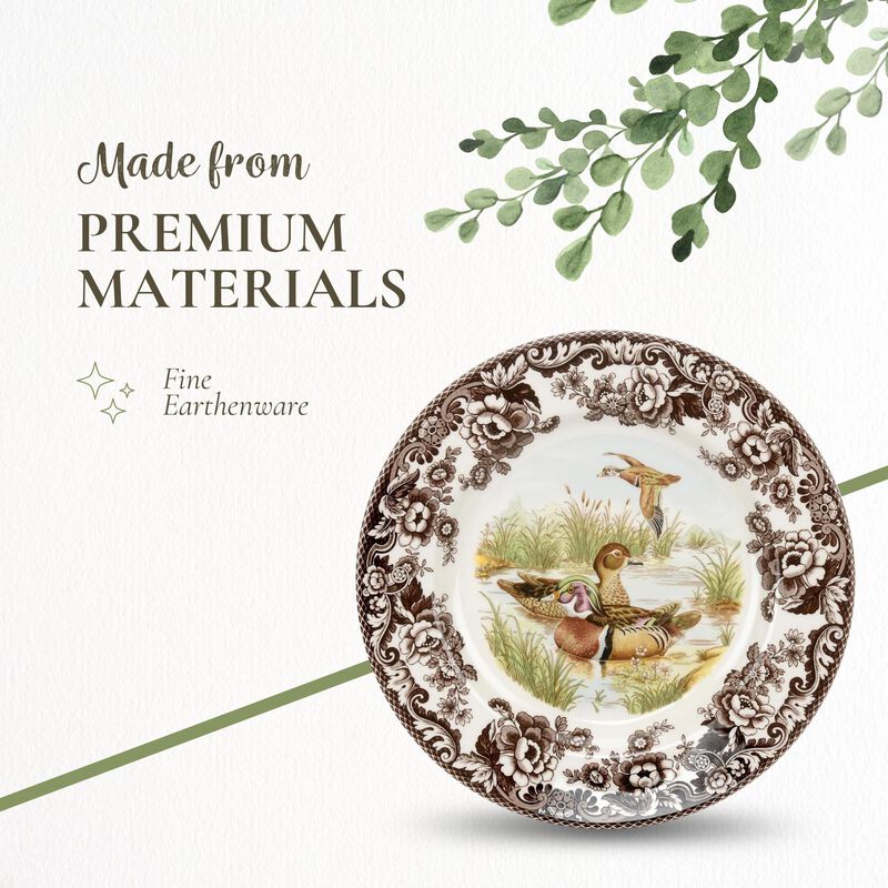 Plato De Ensalada Spode 20 cm Pato De Madera Bo... image number null