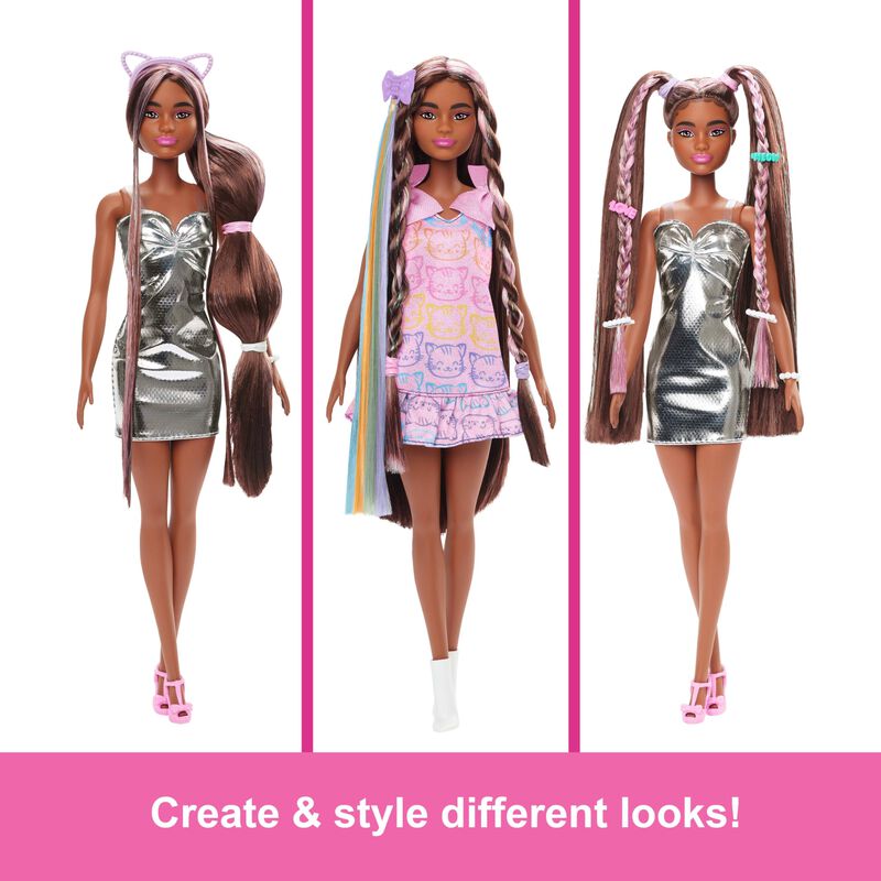 Mu&ntilde;eca Moderna Barbie Fun & Fancy Con Pelo Negr... image number null
