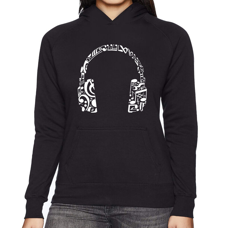 Sudadera Con Capucha Word Art Para Mujer - Aud&iacute;... image number null