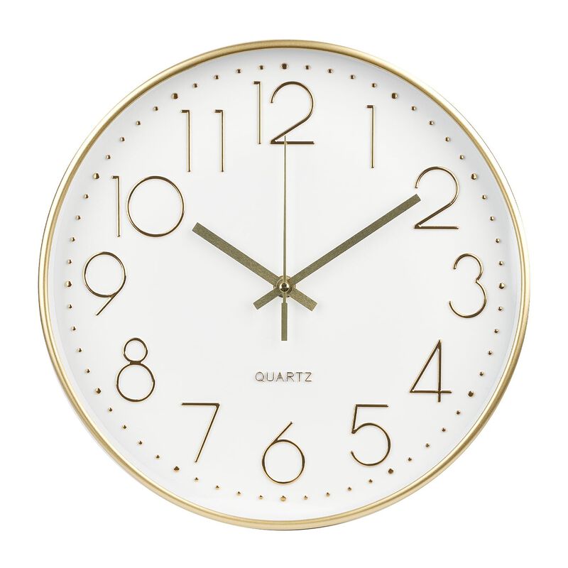 Reloj De Pared Bakbrand De 25 Cm, Silencioso Y ... image number null