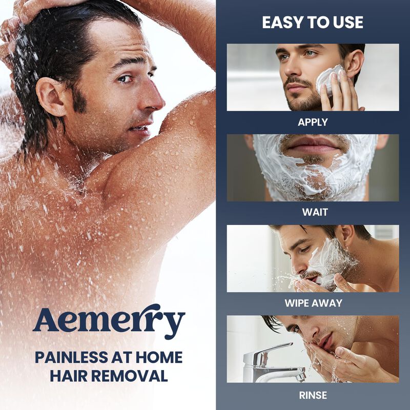 Crema Depilatoria Aemerry 120 ml Pack De 2 - Pa... image number null