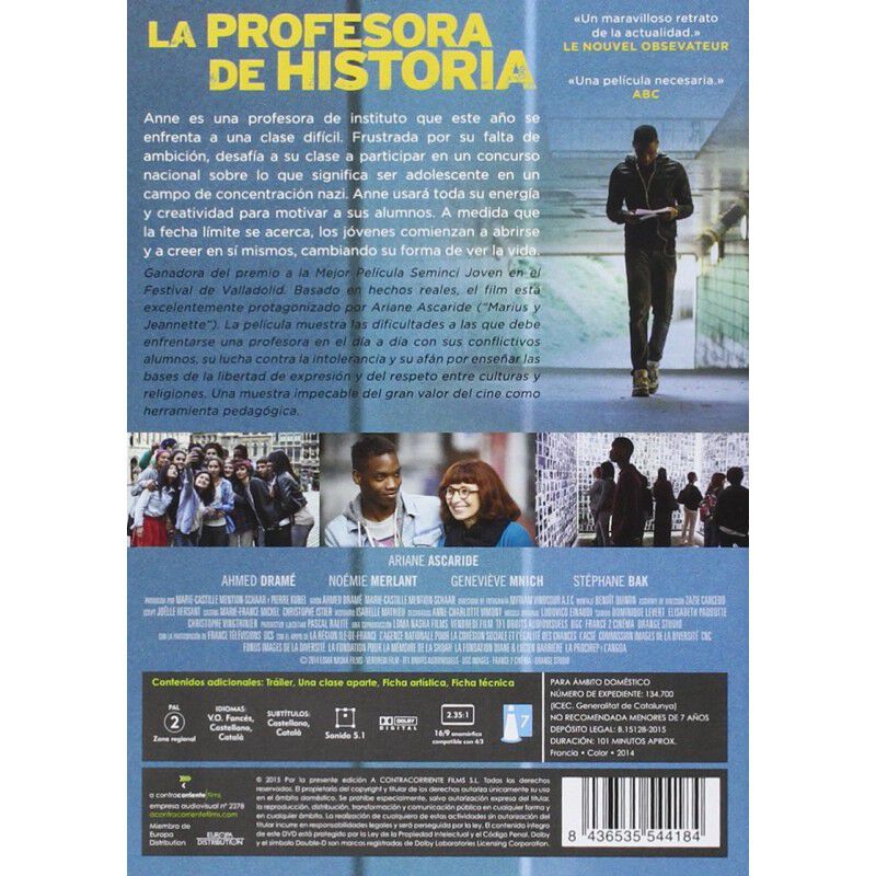 La profesora de historia (DVD) image number null