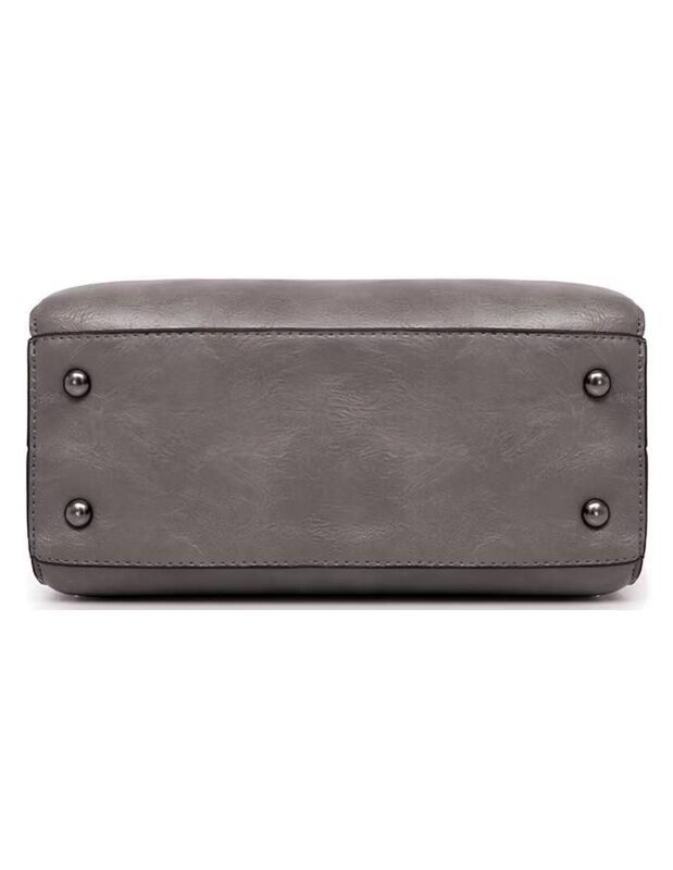 Set De Bolsas Pink Brule De Cuero Para Mujer image number null