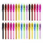 Bol&iacute;grafos De Tinta Invisible Eodvics Para Ni&ntilde;os Con Luz Uv, 30 Unidades