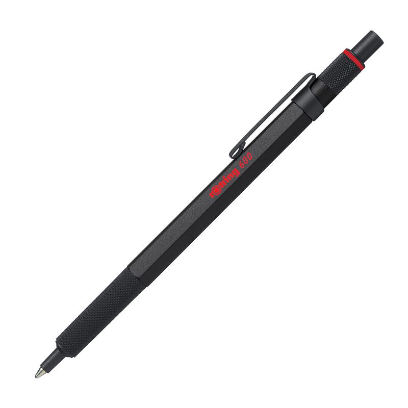 Bol&iacute;grafo Rotring 600 De Tinta Negra De Punta M... image number null
