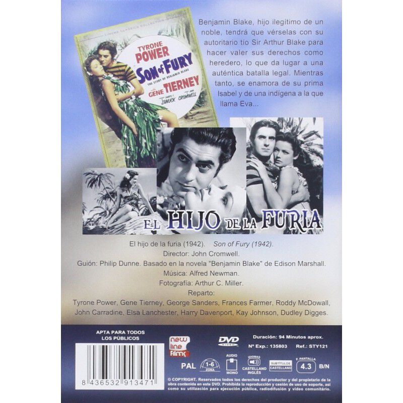 El Hijo De La Furia (dvd) image number null