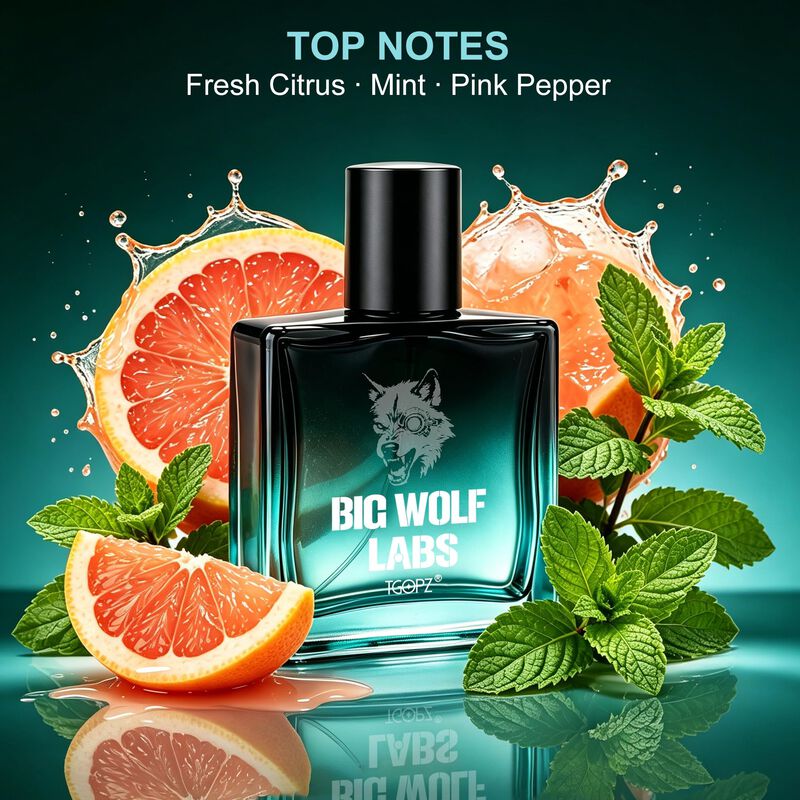 Colonia Big Wolf Labs 50 ml C&iacute;trico Amaderado image number null