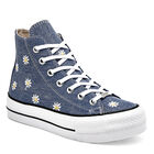 Moramora Tenis urbano para mujer azul blanco amraillo