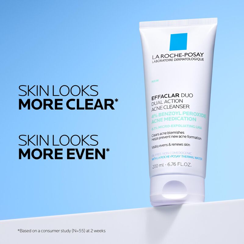 Jab&oacute;n Facial La Roche-posay Effaclar Duo Con Pe... image number null