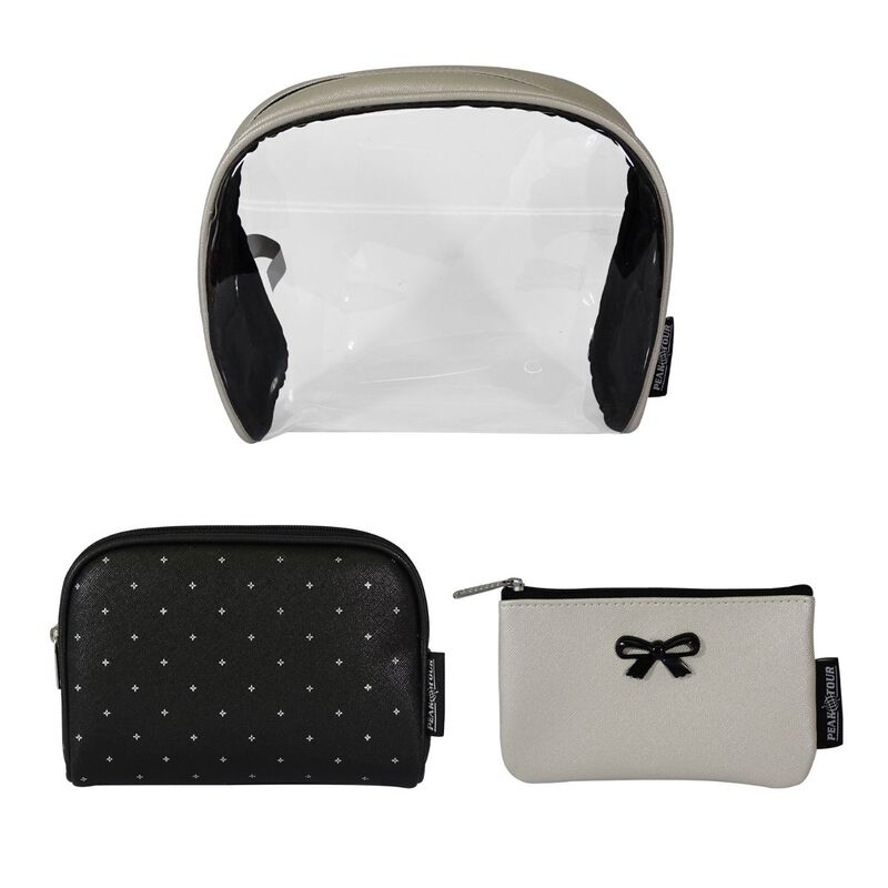 Kit de Cosmetiqueras Peaktour Aspen 3 piezas Bl... image number null