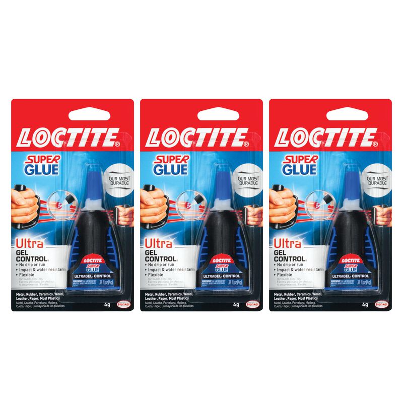 Super Glue Loctite Ultra Gel Control, 4 Ml, Tra... image number null