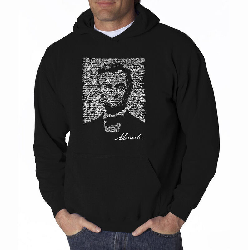 Sudadera Con Capucha Word Art Para Hombre - Abr... image number null