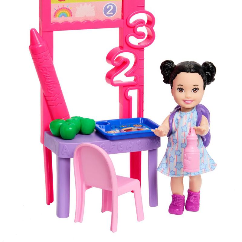 Set De Juego Barbie Profesora Con Mu&ntilde;eca De Mod... image number null