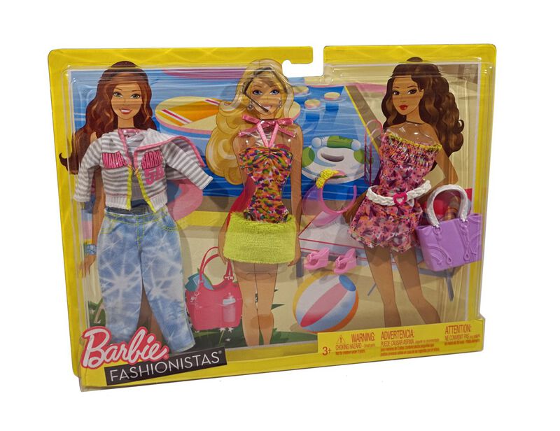 Conjunto De Moda Barbie Fashionistas Day Looks ... image number null